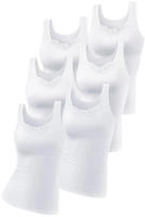 petite fleur Unterhemd 6er-Pack, aus reiner Baumwolle, Tanktop, Unterziehshirt