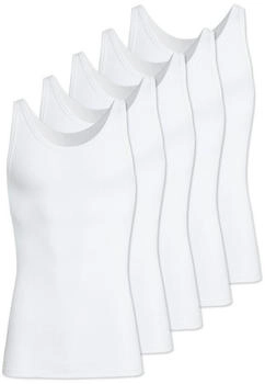 Conta 5er Pack Doppelripp Unterhemd Tanktop formstabil pflegeleicht