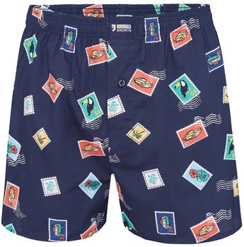Happy Shorts Boxer 'Prints' dunkelblau