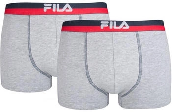 Fila Boxershort 2er Pack grau