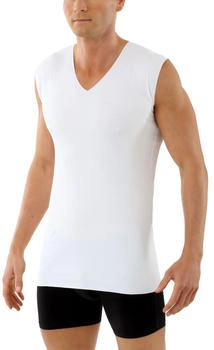 Albert Kreuz Unterhemd Lasercut ohne Saum V-Neck ohne Arm