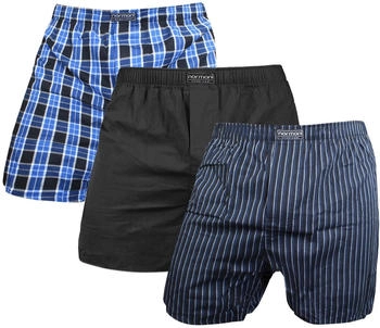 Normani Unterhosen 6er Pack blau schwarz