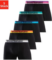 Bruno Banani Boxer "Boxershorts f&uuml;r Herren" Packung, 5 Stk. mit Streifen Logo