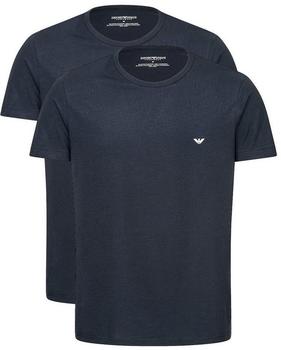 Emporio Armani Crew Neck Logo T-Shirt marine
