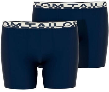 Tom Tailor Boxershort kariert 2er Pack blau-dunkel Tom Tailor Boxershort kariert 2er Pack blau-dunkel