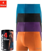 Bench. Boxer "Boxershorts f&uuml;r Herren" Dose, 4 Stk. Unterhosen in der Dose mit