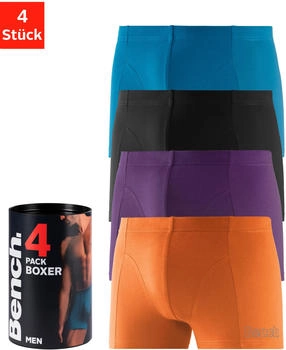 Bench Boxer Dose 4-St schwarz türkis orange lila