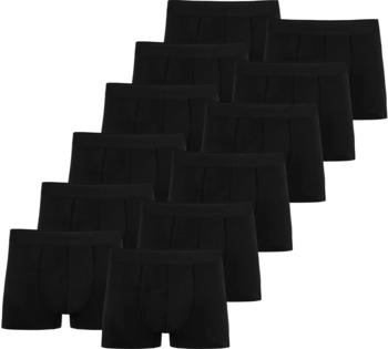 Normani x Herren Baumwoll-Boxershorts schwarz