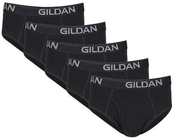 Gildan Baumwoll-Stretch Slip schwarz 5er-Pack