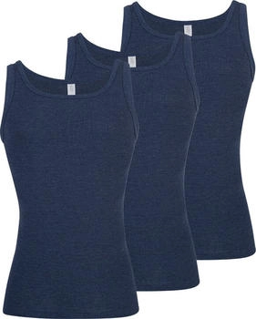 ESGE Unterhemd Tanktop 5er Pack Feinripp jeans marine
