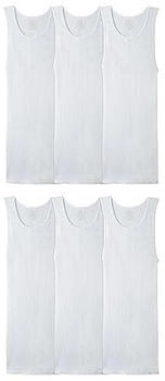 Fruit of the Loom A-shirt Unterwäsche weiß