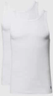 Polo Ralph Lauren Tanktop Rundhalsausschnitt 2er-Pack weiß