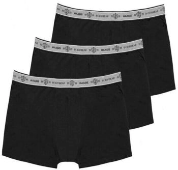 Haasis Bodywear Pants 3er Pack ohne Eingriff schwarz