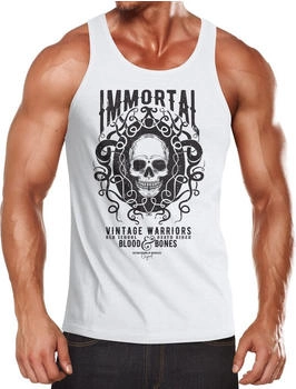 Neverless Totenkopf Immortal Skull Vintage Warriors Slim Fit