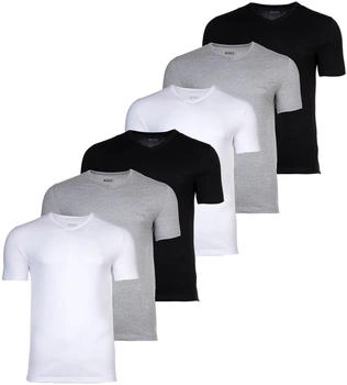 Hugo Boss Shirt grau schwarz wei&szlig;