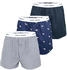 Happy Shorts Boxershorts 3er-Pack mehrfarbig