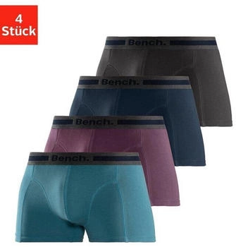 Bench Boxershorts blau lila schwarz