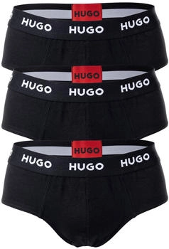 HUGO Slip M rot schwarz weiß