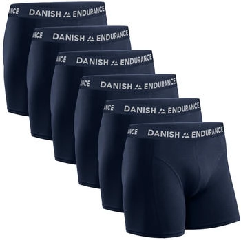 Danish Endurance Boxershorts Classic Trunks blau