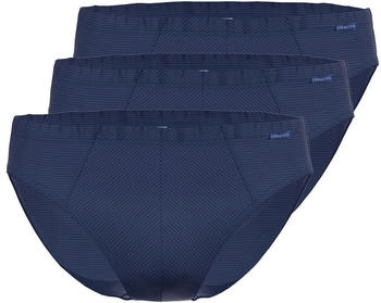 Ammann Cotton More 700711 Herren Mini Slip 3er Pack mehrfarbig