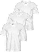 Mans World V-Shirt Packung, 3er-Pack, 3 Stk. Kurzarm, aus Baumwolle