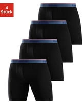 Bench. Langer Boxer Packung, 4 Stk. Boxershorts mit langem Bein, schmalen...