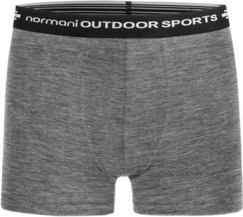 Normani Boxershorts 'Adelaide' grau schwarz weiß