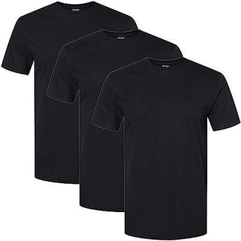 Gildan Baumwoll-Stretch-T-Shirts schwarz