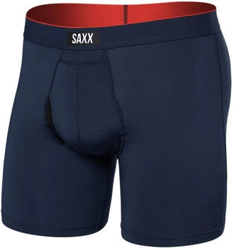 Saxx Multi-Sport Mesh Boxer Brief Fly Kunstfaserunterwäsche navy