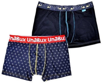 Unabux Boxershorts blau mischfarben