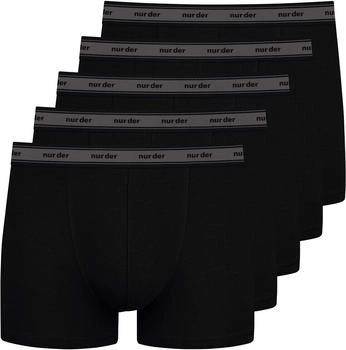 Nur Der Boxer Organic Cotton 5er Pack schwarz