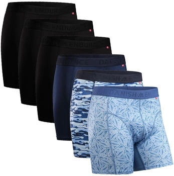 Danish Endurance Boxershorts Sport Trunks blau