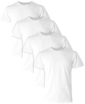 Hanes Ultimate Comfort Fit Unterhemd-Set weiß opulenter Garten