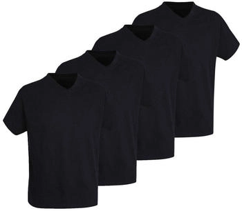 Götzburg T-Shirts V-Ausschnitt uni 100% Baumwolle