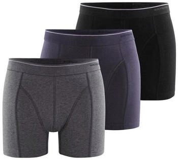 Blackspade 3er Pack Herren Boxershorts Trunks Retroshorts