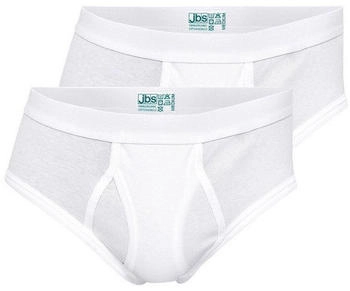 JBS Midi Slip Unterhose 2er Pack Organic Cotton weiß