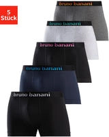 Bruno Banani Boxer "Boxershorts f&uuml;r Herren" Packung, 5 Stk. mit Streifen Logo