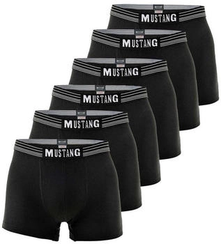 MUSTANG Boxershort Stretch schwarz