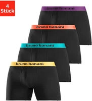 Bruno Banani Boxer "Boxershorts f&uuml;r Herren" Packung, 4 Stk. mit l&auml;ngerem Bein...