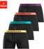 Bruno Banani Boxershorts blau gelb neonlila orange schwarz