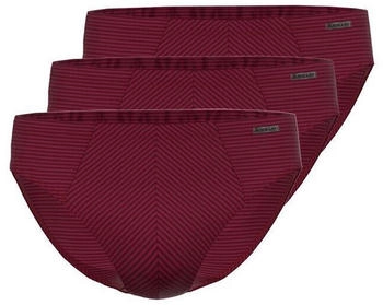 Ammann Cotton More Slip Unterhose 3er Pack bordeaux