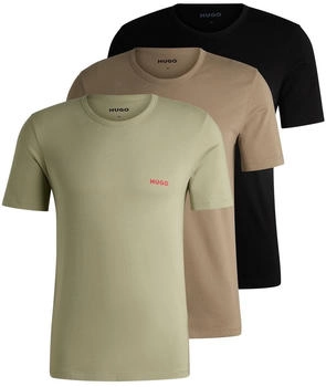 HUGO 3-Pack T-Shirt (50532811) green/brown/black HUGO 3-Pack T-Shirt (50532811) green/brown/black