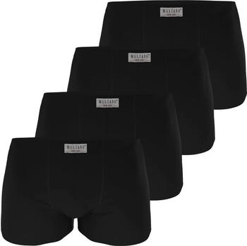 MUSTANG Boxershorts Retropants 4er-Pack schwarz