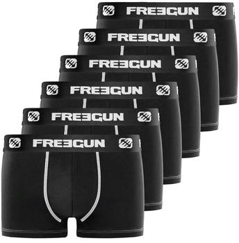 Freegun Boxershorts Herren langlebig schwarz