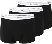 Calvin Klein Herren Boxershorts, 3er Pack - Relaxed Trunk, Icon Stretch, Logobund