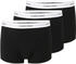 (LV00NB4286-UB1) black/black/black: Calvin Klein 3-Pack Icon Cotton Relaxed Fit Boxershorts (LV00NB4286)