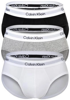 Calvin Klein 3-Pack Icon Cotton Stretch (LV00NB4388) white/grey/black