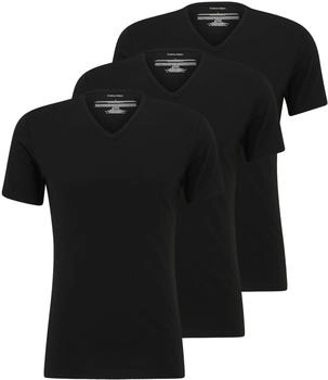 Calvin Klein 3-Pack T-Shirts (LV00NB4186) black/black/black Calvin Klein 3-Pack T-Shirts (LV00NB4186) black/black/black