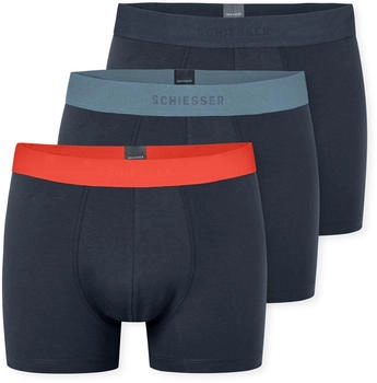 Schiesser 95/5 Shorts 3-Pack Organic Cotton mehrfarbig (180194-920)