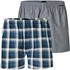 Webware Karo mehrfarbig (182428-908): Schiesser 2-Pack Multipack Boxershorts (182428)